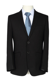 黑色磨毛職業西服套裝TMXFH100401