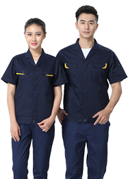 新款夏季深藍(lán)色機(jī)械加工工作服TMX662-B-03 新款夏季深藍(lán)色機(jī)械加工工作服TMX662-B-03