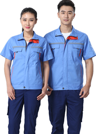 淺藍(lán)色時尚工作服TMX663-09 淺藍(lán)色時尚工作服TMX663-09